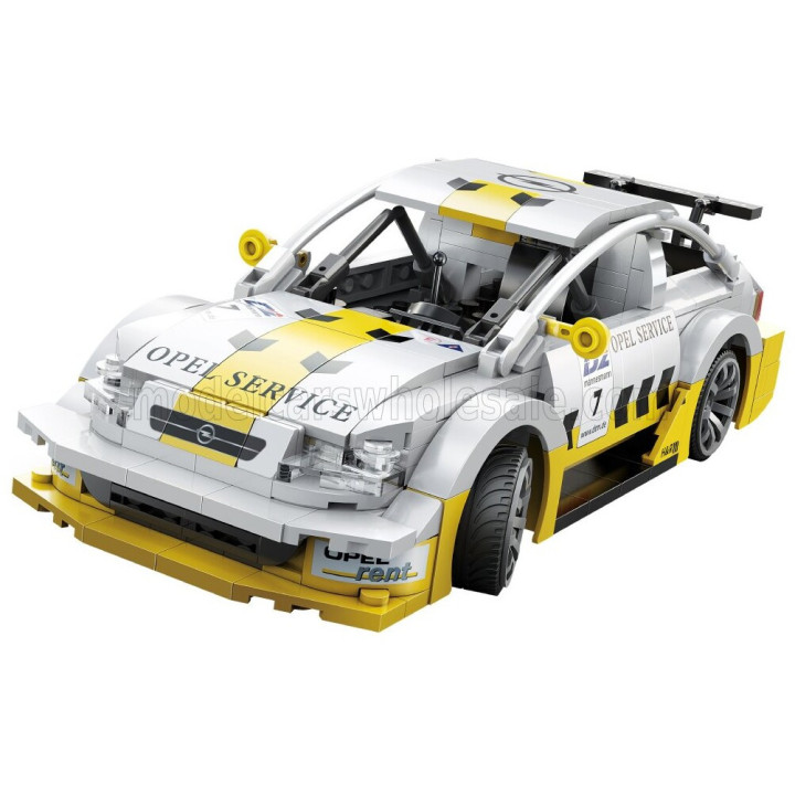 CADA OPEL RC ASTRA V8 COUPE N 7 2019 - 330 pcs - WHITE YELLOW 1/20