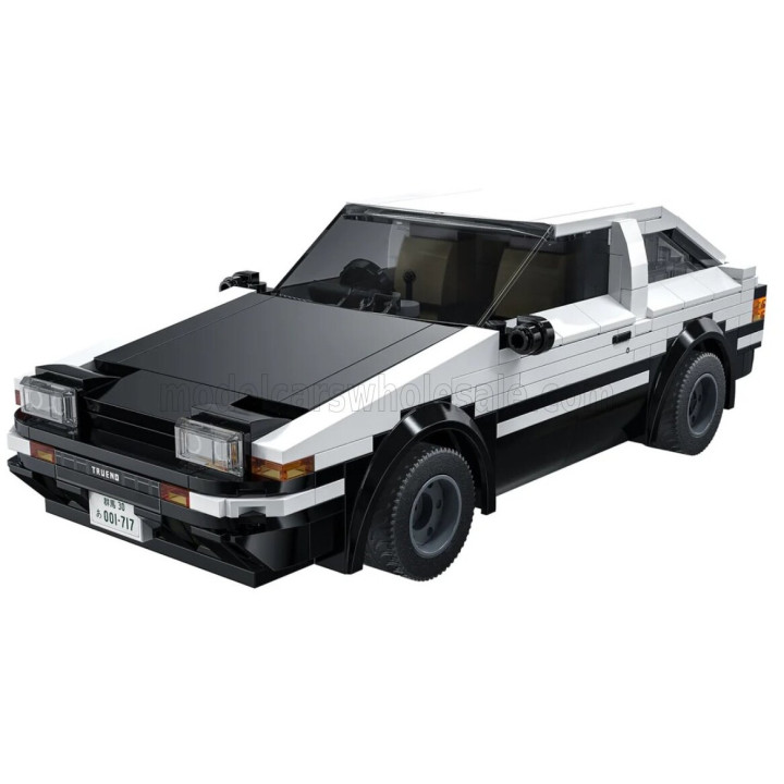 CADA TOYOTA SPRINTER TRUENO (AE86) - 320pcs - BLACK WHITE 1/20