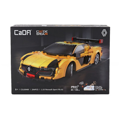 CADA RENAULT SPORT RS01 2014 - 294 pcs - YELLOW 1/20