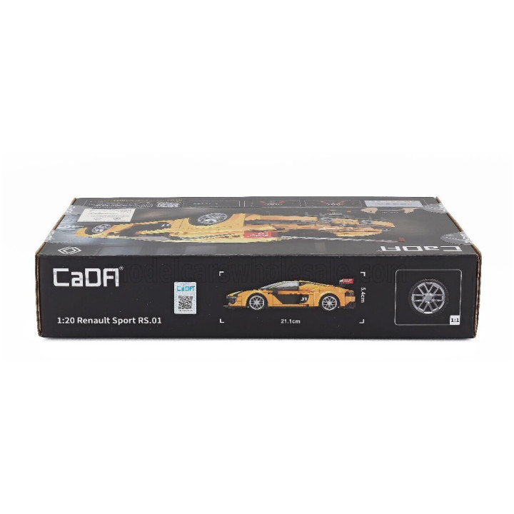CADA RENAULT SPORT RS01 2014 - 294 pcs - YELLOW 1/20