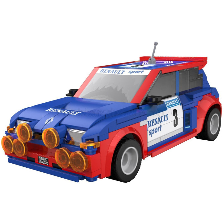 CADA RENAULT R5 MAXI TURBO N 3 1981 - 282 pcs - BLUE RED 1/20