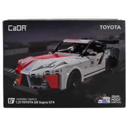 CADA TOYOTA GR SUPRA GT4 N 90 - 356 PCS - WHITE RED GREY 1/20