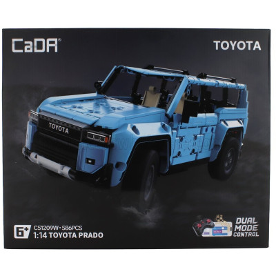 CADA TOYOTA LAND CRUISER 2024 - 579 PCS - LIGHT BLUE 1/14