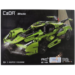 CADA CADA RC SHADOW EDGE SPORTS CAR - 432 pcs - GREEN BLACK 1/16