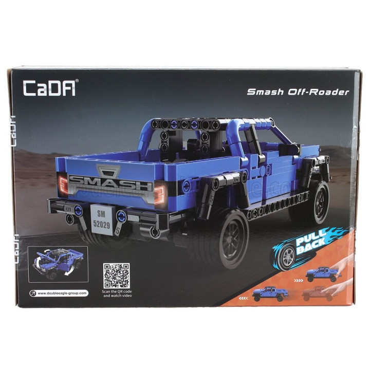 CADA CADA SMASH OFF-ROAD - 390 pcs - BLUE BLACK 1/20