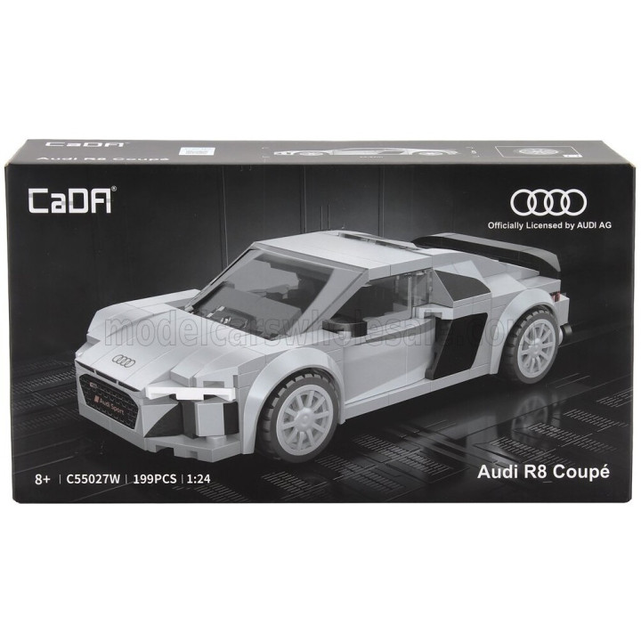 CADA AUDI R8 COUPE 2020 - 199 pcs - GREY 1/24