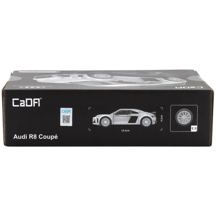 CADA AUDI R8 COUPE 2020 - 199 pcs - GREY 1/24