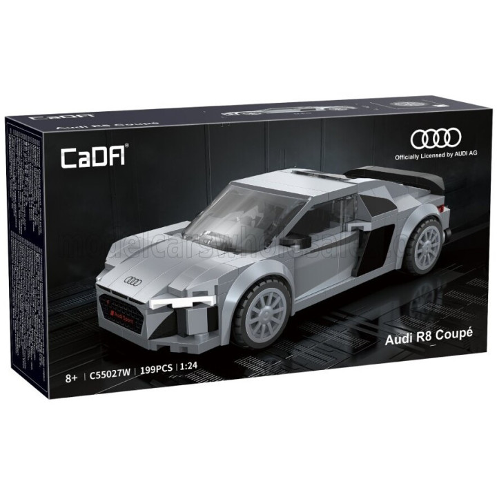 CADA AUDI R8 COUPE 2020 - 199 pcs - GREY 1/24
