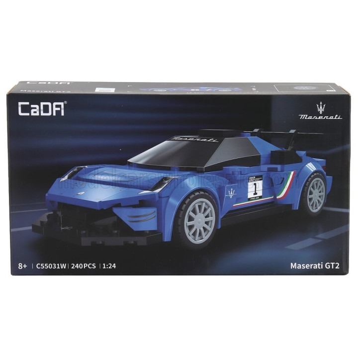 CADA MASERATI MC20 GT2 N 1 2023 - 240 pcs - BLUE BLACK 1/24