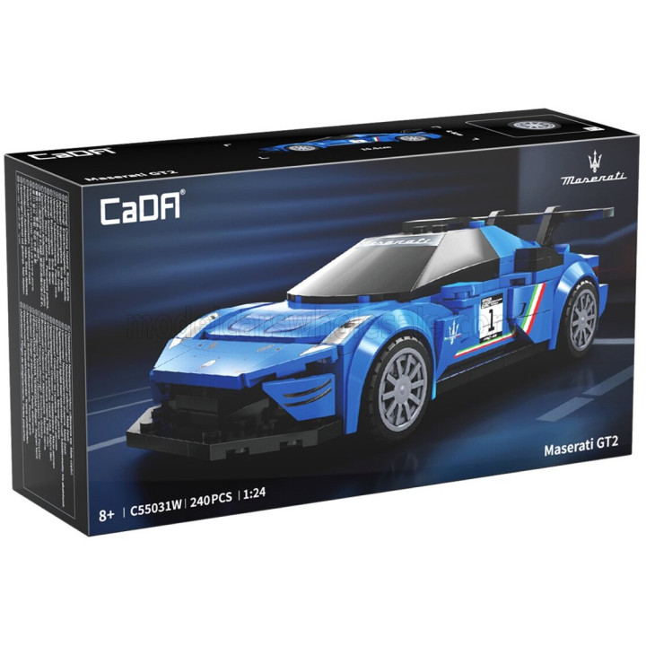 CADA MASERATI MC20 GT2 N 1 2023 - 240 pcs - BLUE BLACK 1/24
