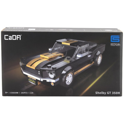 CADA FORD USA SHELBY GT 350H 1966 - 285 pcs - BLACK YELLOW 1/24