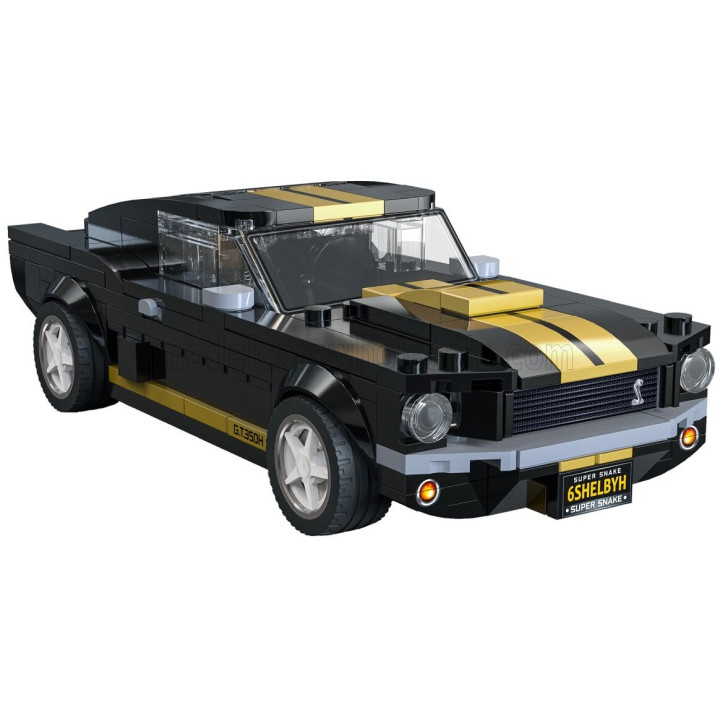 CADA FORD USA SHELBY GT 350H 1966 - 285 pcs - BLACK YELLOW 1/24