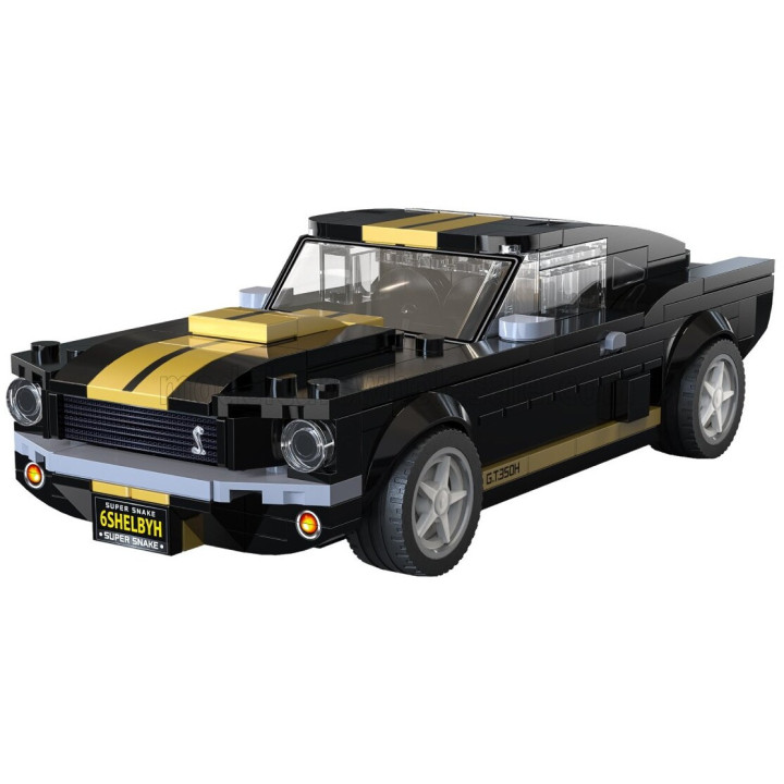 CADA FORD USA SHELBY GT 350H 1966 - 285 pcs - BLACK YELLOW 1/24