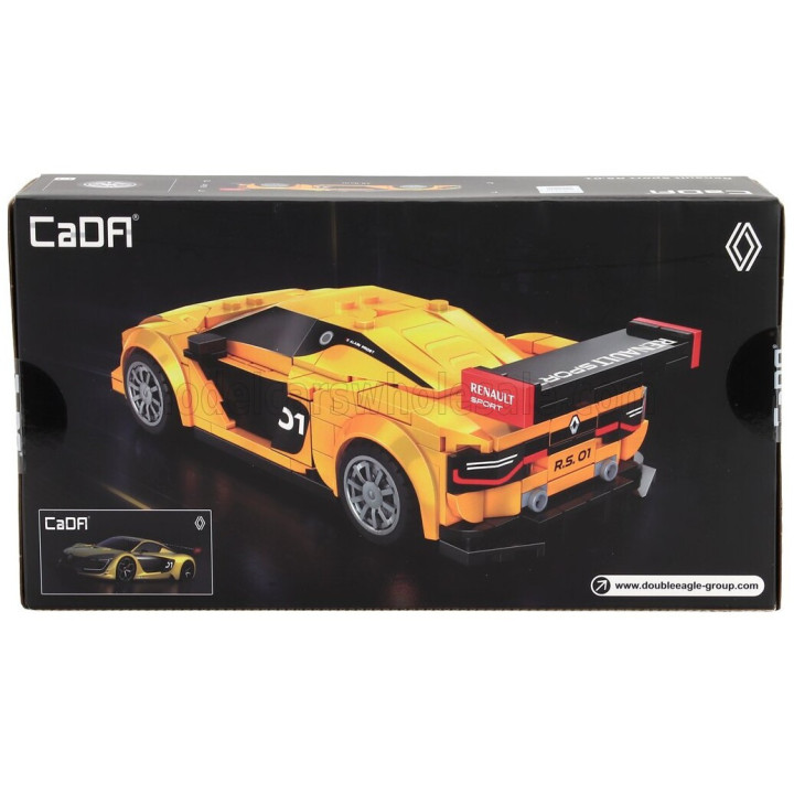 CADA RENAULT RS.01 - 5466 pcs - YELLOW BLACK 1/24