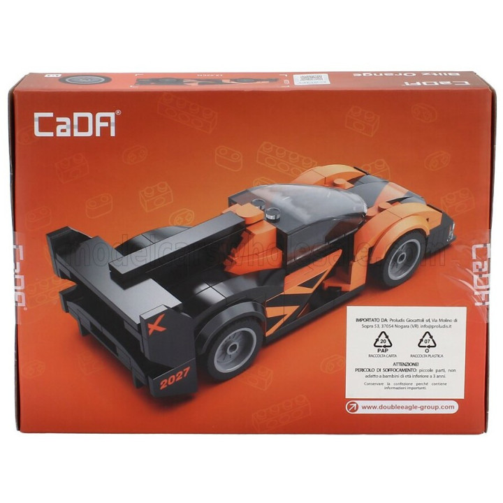 CADA CADA ORANGE BOLT CHARGER - 163 PCS - ORANGE 1/32