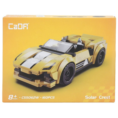 CADA CADA GOLDEN STAR CREST - 160 pcs - YELLOW WHITE 1/32
