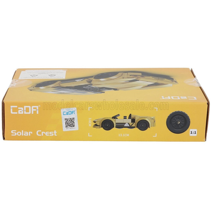 CADA CADA GOLDEN STAR CREST - 160 pcs - YELLOW WHITE 1/32
