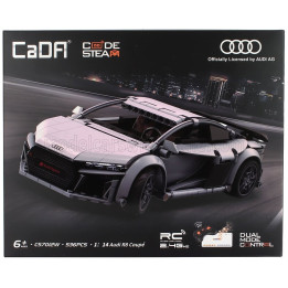 CADA AUDI RC R8 COUPE 2020 - 402 PCS - GREY 1/16
