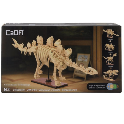 CADA CADA DINOSAUR FOSSILS - STEGOSAURUS - 297 pcs