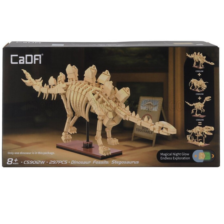 CADA CADA DINOSAUR FOSSILS - STEGOSAURUS - 297 pcs