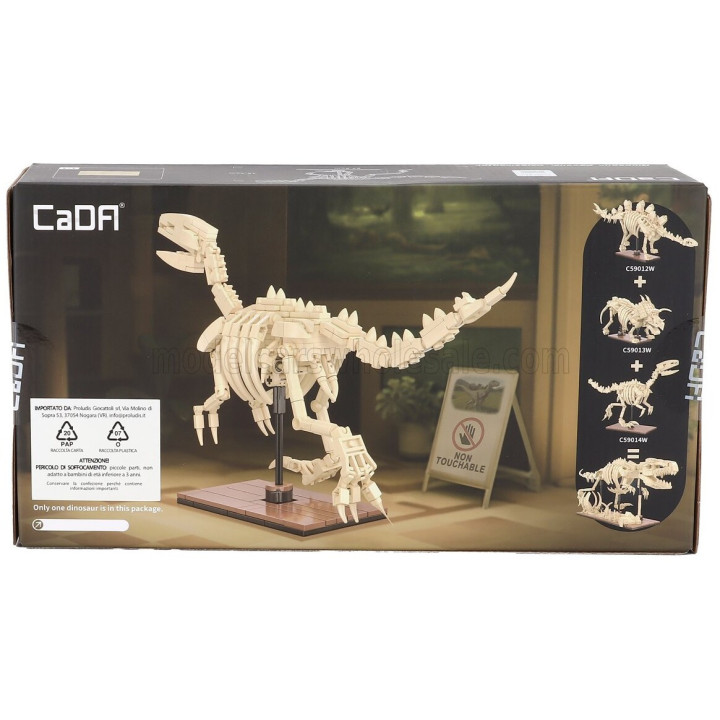 CADA CADA DINOSAUR FOSSIL - VELOCIRAPTOR - 256 pcs