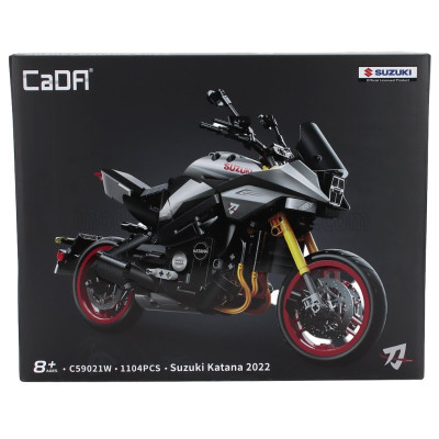 CADA SUZUKI KATANA 2022 - 1104 pcs - GREY BLACK 1/8