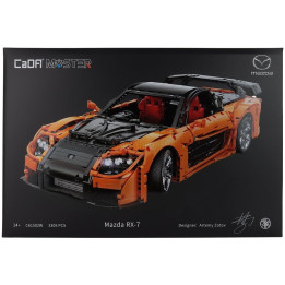 CADA MAZDA RX-7 (FD3S) VEILSIDE 2011 - 3305 PCS - ORANGE BLACK 1/8