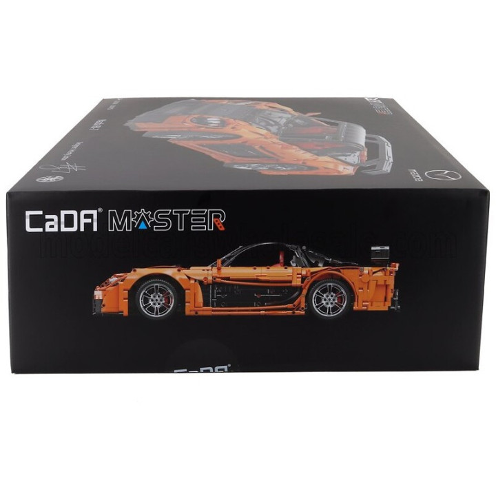 CADA MAZDA RX-7 (FD3S) VEILSIDE 2011 - 3305 PCS - ORANGE BLACK 1/8