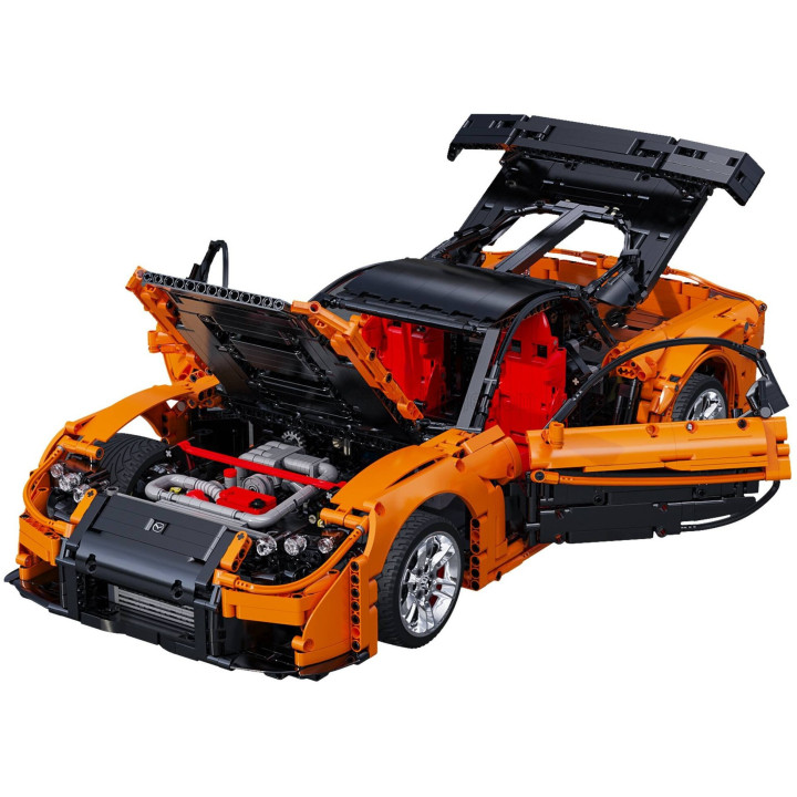 CADA MAZDA RX-7 (FD3S) VEILSIDE 2011 - 3305 PCS - ORANGE BLACK 1/8