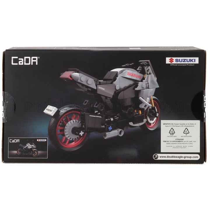 CADA SUZUKI KATANA 2019 - 310 pcs - GREY BLACK 1/12