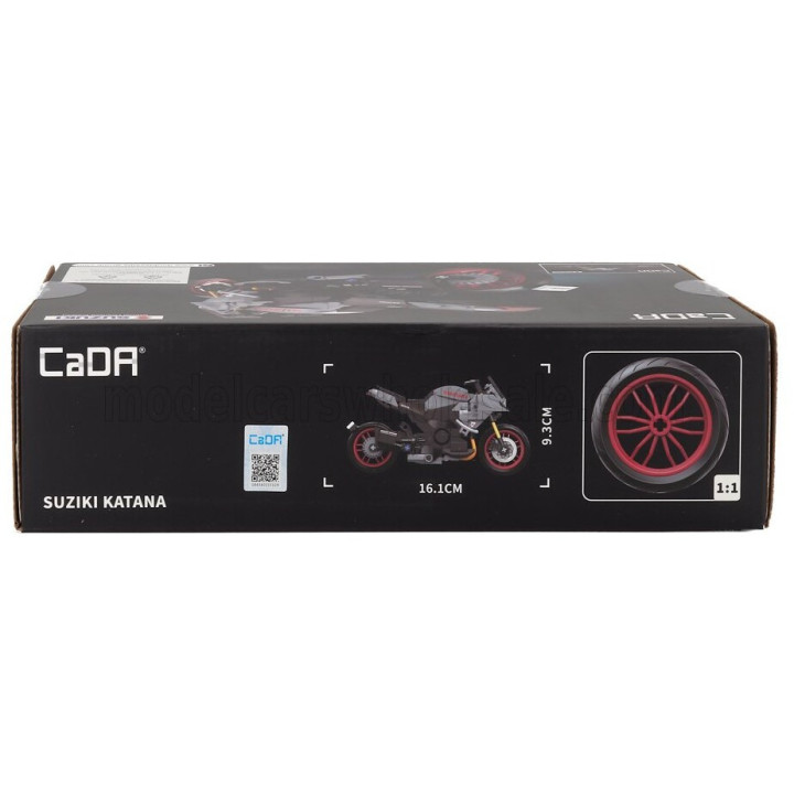 CADA SUZUKI KATANA 2019 - 310 pcs - GREY BLACK 1/12