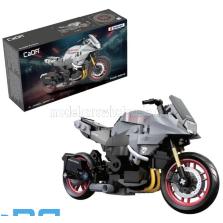 CADA SUZUKI KATANA 2019 - 310 pcs - GREY BLACK 1/12