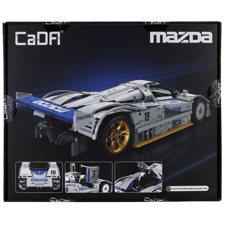 CADA MAZDA 787B R26B 2.6L TEAM MAZDASPEED CO. LTD. N 18 24h LE MANS 1991 DAVID KENNEDY - STEFAN JOHANSSON - MAURIZIO SANDRO