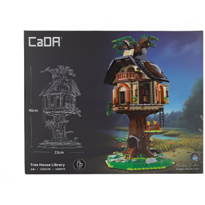 CADA CADA TREE HOUSE LIBRARY - 1808 pcs