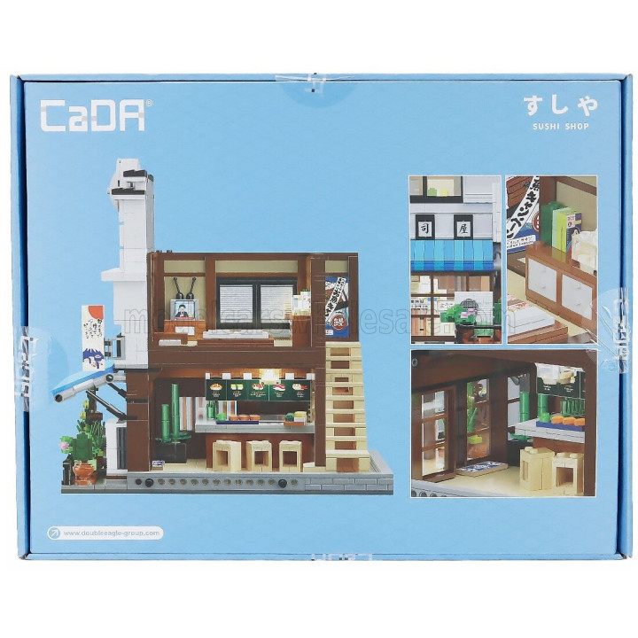 CADA CADA JAPANESE SUSHIYA SHOP - 1665 pcs