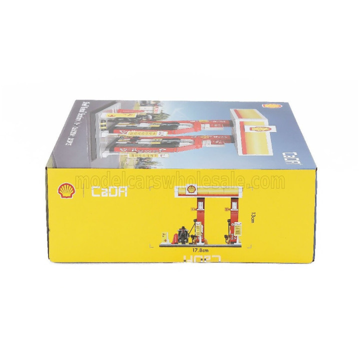 CADA CADA SHELL RETAIL STATION MINI - 305 pcs