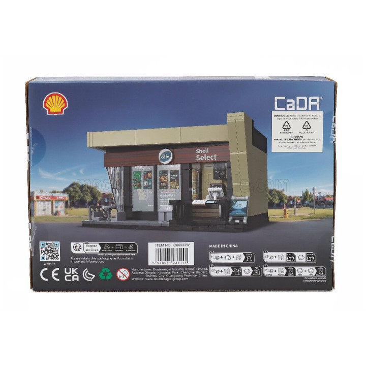 CADA CADA SHELL SELECT COFFEE SHOP - 351 pcs