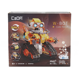 CADA CADA W BOT CODE ROBOT 3 IN 1 - 455 pcs - YELLOW