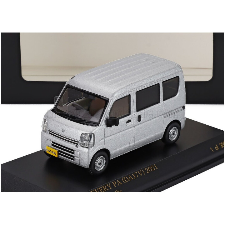 CAR NEL SUZUKI EVERY PA (DA17V) MINIBUS 2021 - SILVER 1/43