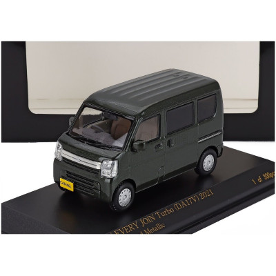 CAR NEL SUZUKI EVERY JOIN TURBO (DA17V) MINIBUS 2021 - GREEN MET 1/43