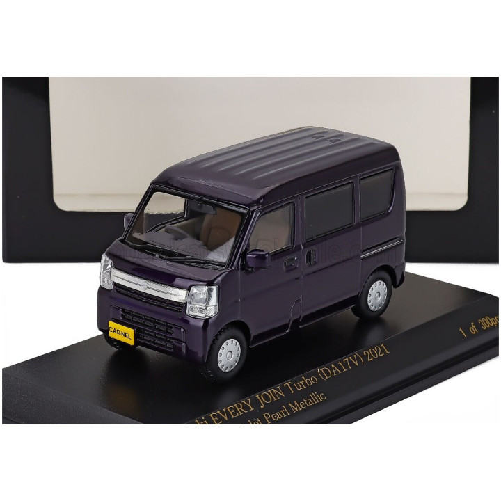 CAR NEL SUZUKI EVERY JOIN TURBO (DA17V) MINIBUS 2021 - PURPLE 1/43