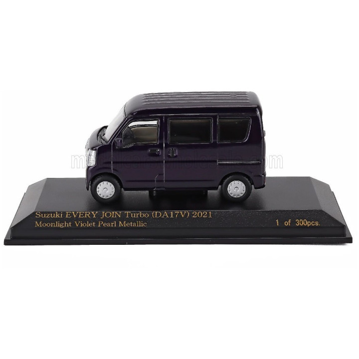 CAR NEL SUZUKI EVERY JOIN TURBO (DA17V) MINIBUS 2021 - PURPLE 1/43