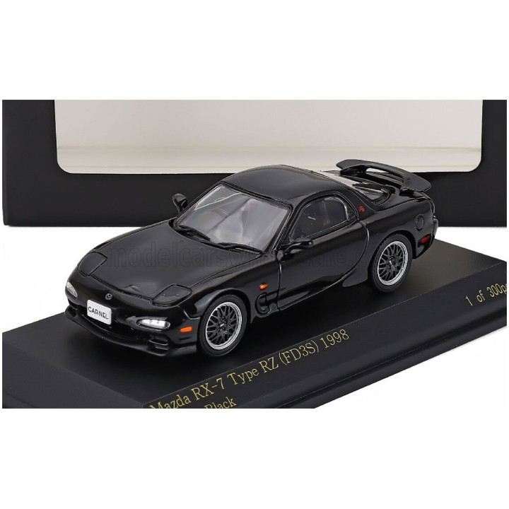 CAR NEL MAZDA RX-7 TYPE RZ (FD3S) 1998 - BLACK 1/43