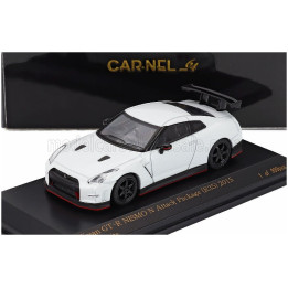 CAR NEL NISSAN GT-R (R35) NISMO ATTACK PACKAGE 2015 - WHITE 1/64