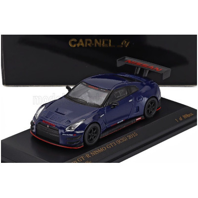 CAR NEL NISSAN GT-R (R35) NISMO GT3 2015 - BLUE 1/64