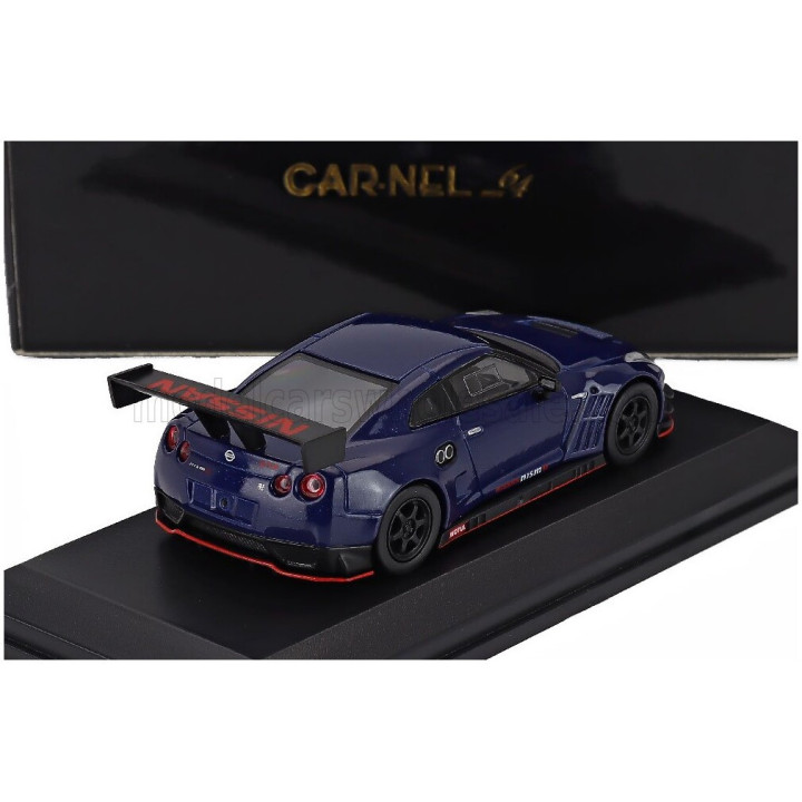 CAR NEL NISSAN GT-R (R35) NISMO GT3 2015 - BLUE 1/64