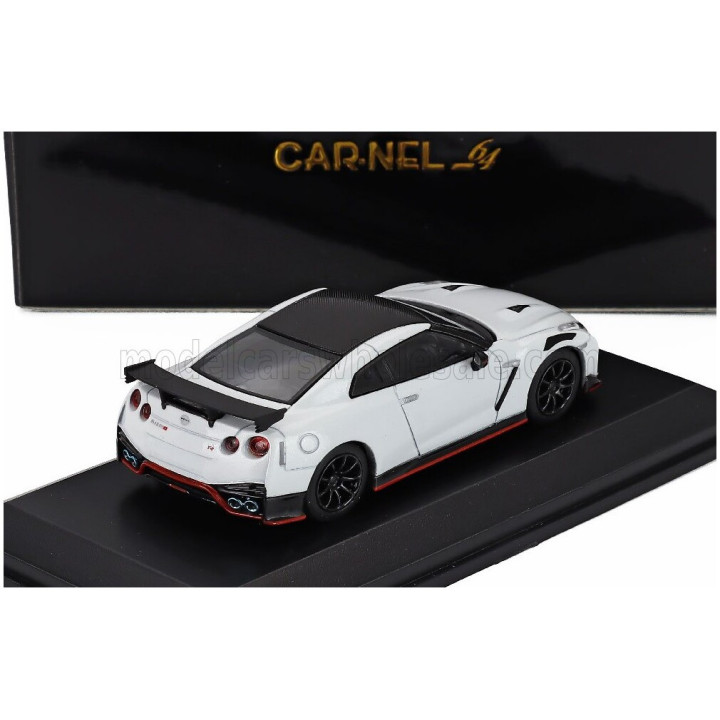 CAR NEL NISSAN GT-R (R35) NISMO 2020 - WHITE 1/64