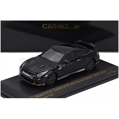 CAR NEL NISSAN GT-R (R35) 2019 - LIMITED OF 50 UNITS SPECIAL EDITION - BLACK 1/64