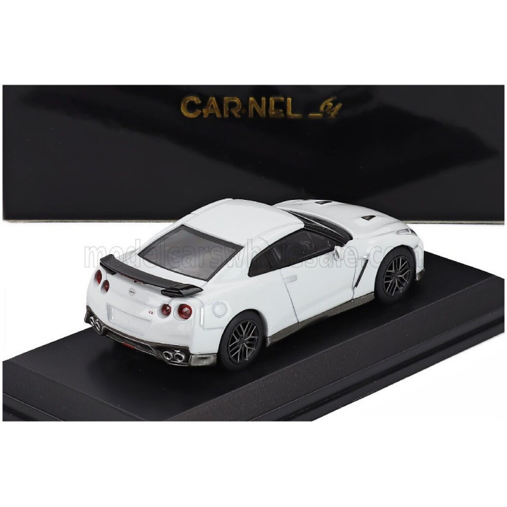 CAR NEL NISSAN GT-R (R35) 2019 - LIMITED OF 50 UNITS SPECIAL EDITION - WHITE 1/64