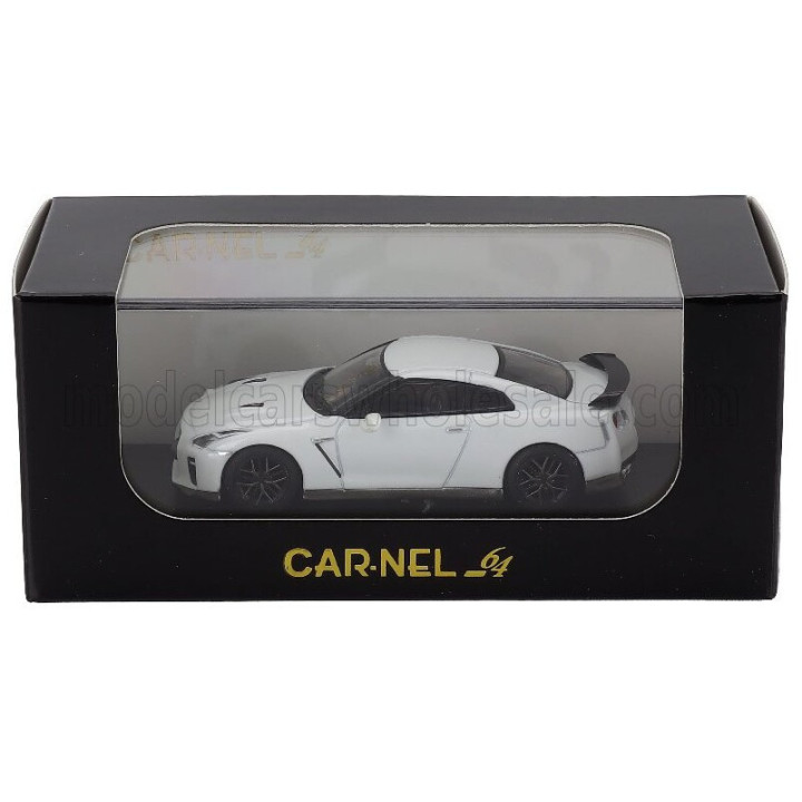 CAR NEL NISSAN GT-R (R35) 2019 - LIMITED OF 50 UNITS SPECIAL EDITION - WHITE 1/64